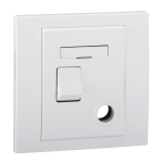 Schneider Electric 施耐德電氣 KB31DFSG_WE 13A 單位保險菲士蘇連開關掣 (13A) (250V) (白色)