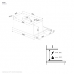 Electrolux 伊萊克斯 ECP6641X 60厘米 UltimateTaste 300 嵌入式拉趟抽油煙機