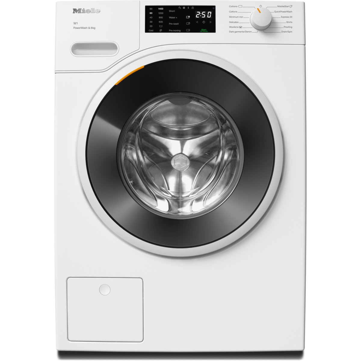 Miele WWB360 WCS 8.0公斤 1400轉 W1 前置式洗衣機 (右門鉸)