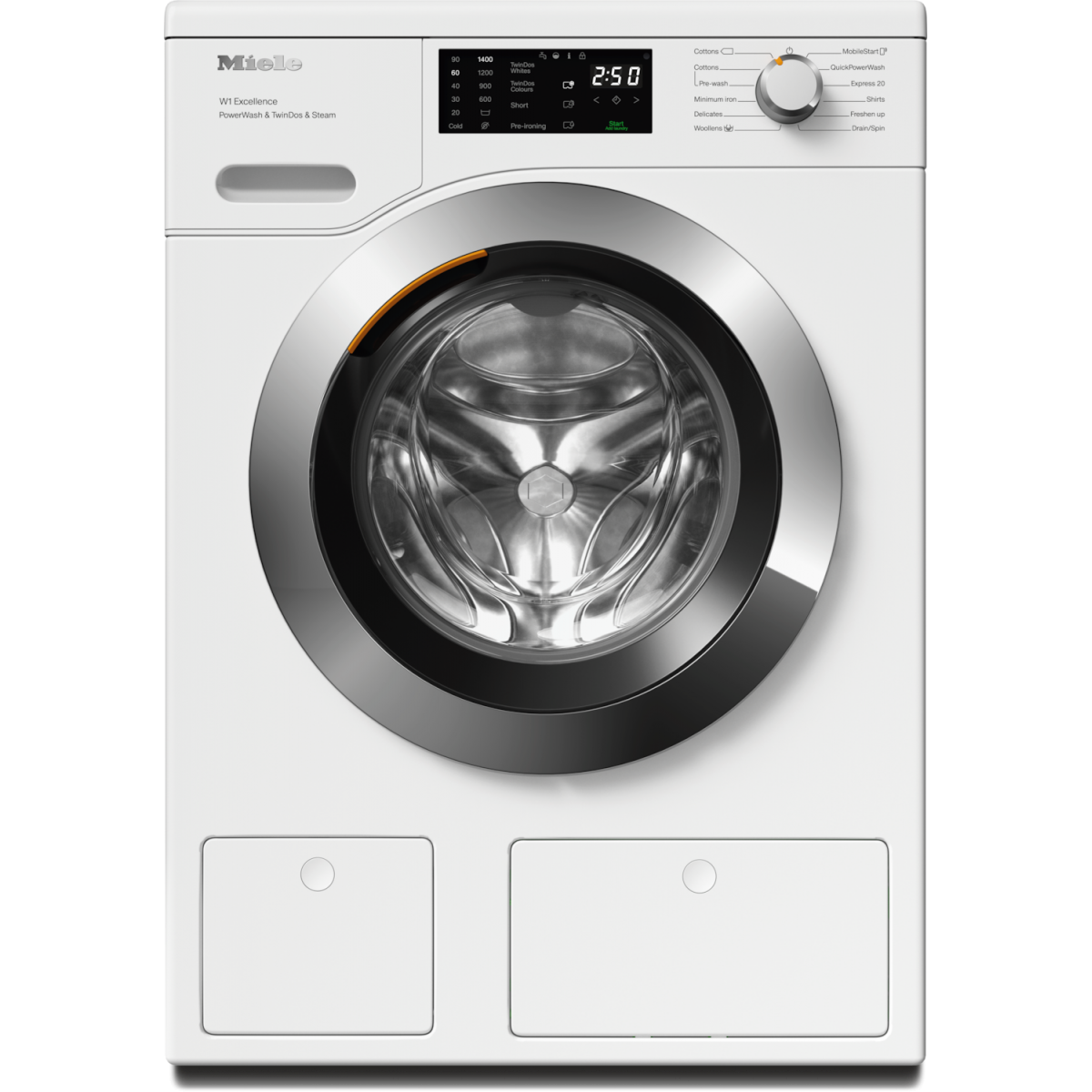 Miele WEG885 WCS 9.0公斤 1400轉 W1 前置式洗衣機 (右門鉸)