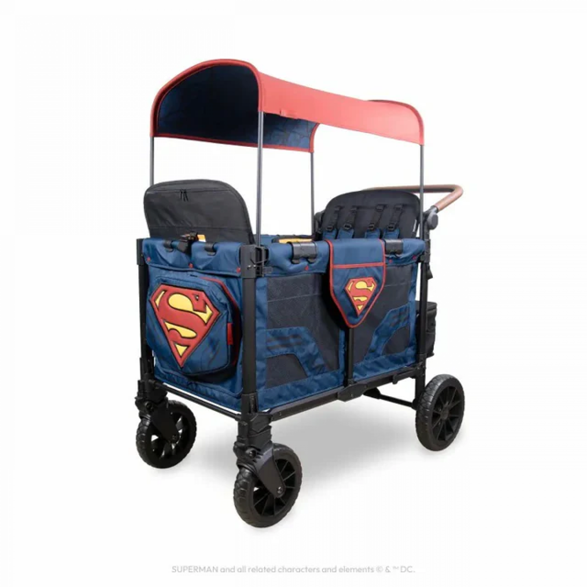 Wonderfold WDF-W4LUXP-WBSP 超人版 W4 Luxe Pro 4人座嬰兒車