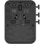 Momax UA31UKD 1-World² 45W 五接口雙 AC 旅行充電插座 (黑色)