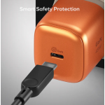 Momax UM73UKM 1-Charge 45W 雙輸出 GaN 充電器 (橙色)