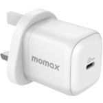 Momax UM73UKW 1-Charge 45W 雙輸出 GaN 充電器 (白色)