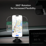 Momax 1-Move Q.Mag CM38Q22E 磁吸無線充電車載支架