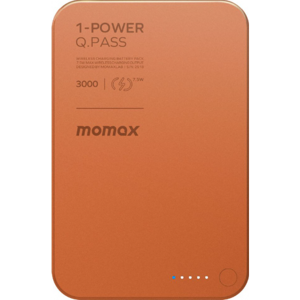 Momax IP115M 1-Power Q.Pass 3000mAh 磁吸流動電源