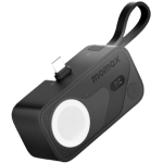 Momax IP170D 1-Power X Pro Mini⁺ 5000mAh 內置USB-C 可摺疊充電插頭及 USB-C 線移動電源配備 Apple Watch 快速充電器