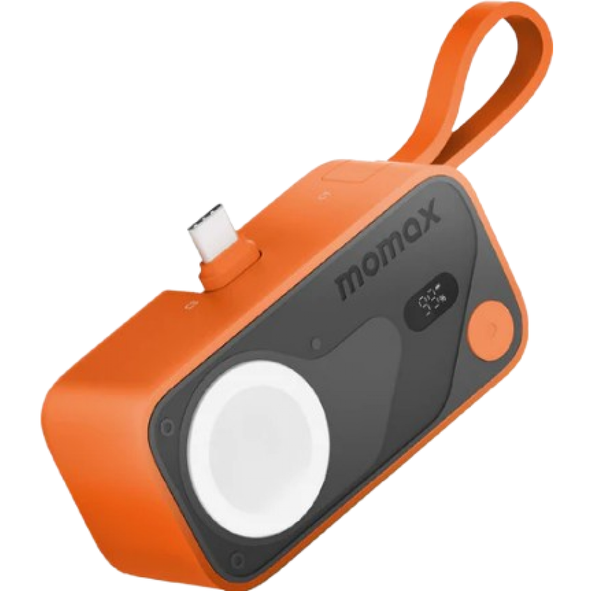 Momax IP170M 1-Power X Pro Mini⁺ 5000mAh 內置USB-C 可摺疊充電插頭及 USB-C 線移動電源配備 Apple Watch 快速充電器