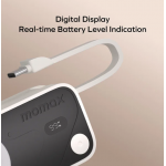 Momax IP170W 1-Power X Pro Mini⁺ 5000mAh 內置USB-C 可摺疊充電插頭及 USB-C 線移動電源配備 Apple Watch 快速充電器