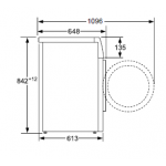 Bosch WQB254C1HK 10公斤 熱泵冷凝式乾衣機 (黑色)
