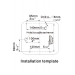 Geisar 捷莎 GSQ250B(W) 2500W 吹風乾手機 (白色粉末塗層色)