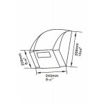Geisar 捷莎 GSX1800 1800W 吹風乾手機 (白色)