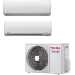 Toshiba 東芝 1.0匹+2.5匹 1拖2 變頻淨冷 多聯式分體冷氣機 (RAS-M10N4KCV+RAS-M24N4KCV/RAS-5M38S3ACV)