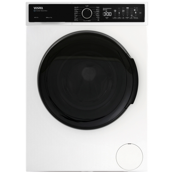 Vestel WB712T3S 7.0公斤 1200轉 變頻前置式洗衣機