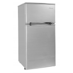 Bacchus BA128 122公升 纖巧變頻環保雙門雪櫃 (銀影灰)