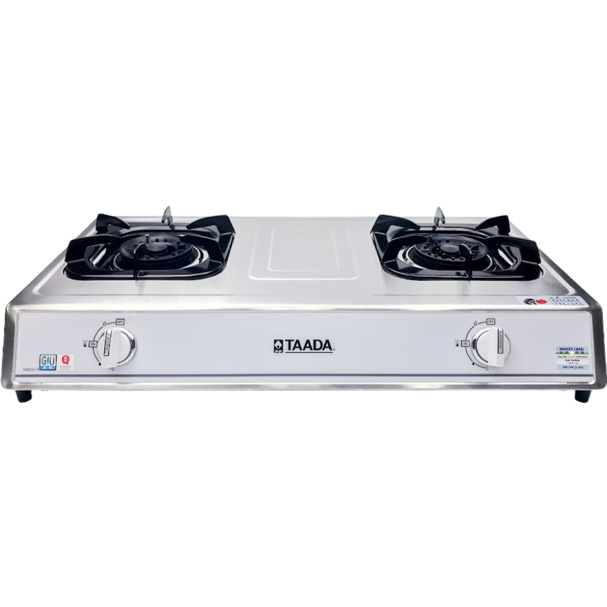 Taada 多田牌 GA023S-A 71厘米 座檯式雙頭石油氣爐 (不銹鋼面)