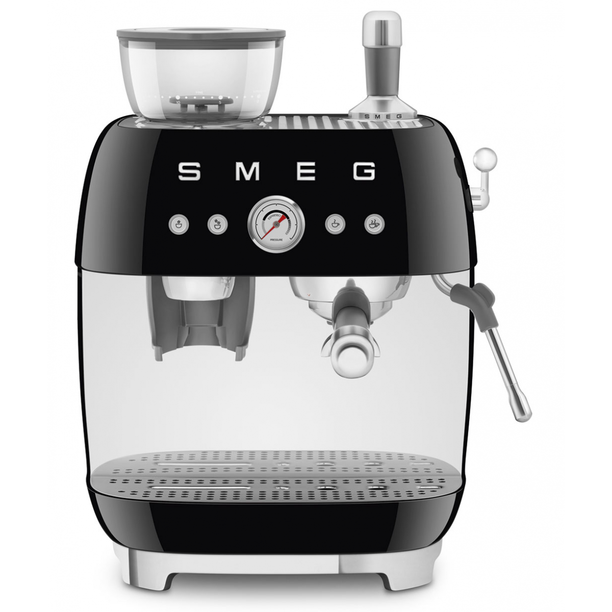 Smeg EGF03BLUK 19巴 研磨一體半自動咖啡機 (黑色)