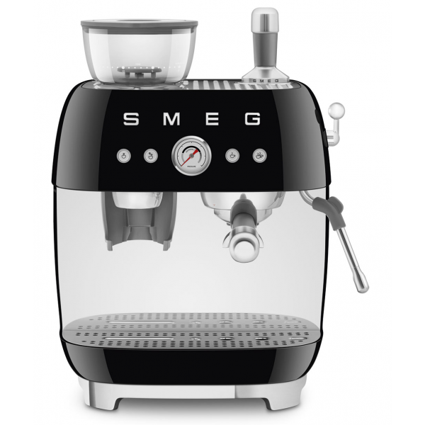 Smeg EGF03BLUK 19巴 研磨一體半自動咖啡機 (黑色)