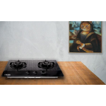 TAADA 多田牌 LW2611B-B 5500W 75cm 雙頭煤氣煮食爐