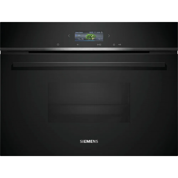 Siemens 西門子 CD714GXB1W 60厘米 38公升 iQ700 嵌入式蒸爐 (黑色)