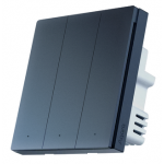 Aqara QBKG29LM-SG Smart Wall Switch 智能牆壁開關 H1 (單火線三鍵版) (星空灰)