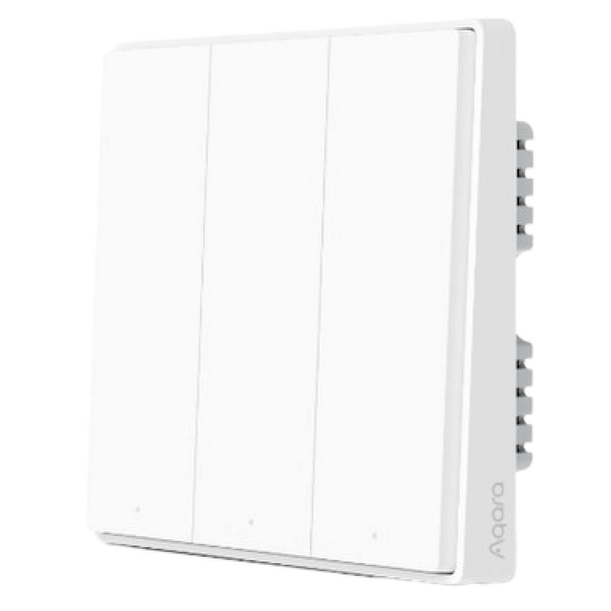 Aqara QBKG25LM 智能牆壁開關 D1 (單火線 三鍵版) (White)