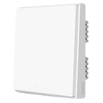 Aqara QBKG23LM 智能牆壁開關 D1 (零火線 單鍵版) (White)