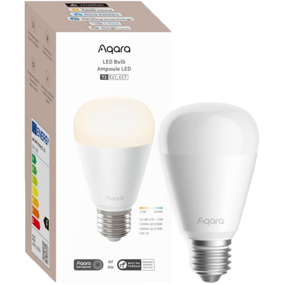 Aqara LB-L02E 智能燈泡 T2 CCT (E27)