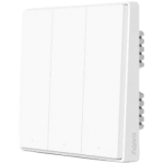 Aqara QBKG26LM 智能牆壁開關 D1 (零火線 三鍵版) (白色)