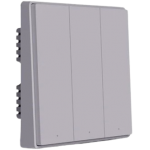 Aqara 牆壁開關 D1面板 (三鍵版) (太空灰)