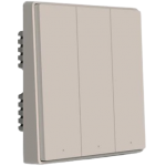 Aqara 牆壁開關 D1面板 (三鍵版) (香檳金色)