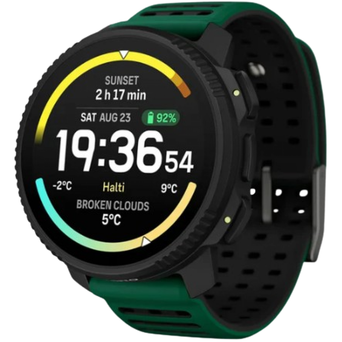 Suunto SS051207000 Vertical 2 GPS 運動手錶 (不銹鋼松綠色)