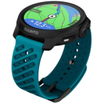 Suunto SS051242000 Race 2 GPS 運動手錶 (不銹鋼藍色)