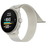 Suunto SS051110000​​ Run GPS 運動手錶 (織物表帶) (不銹鋼冰霜灰色)