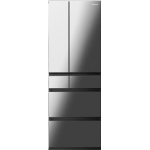 Panasonic 樂聲 NR-F507HX-XA 490公升 ECONAVI 智慧節能六門雪櫃 (黑鋼鏡)