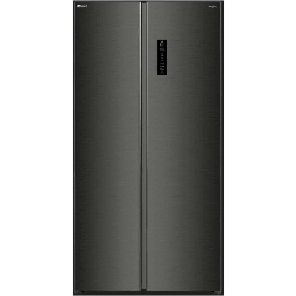 Whirlpool 惠而浦 WF2X610NBHK 584公升 對門式雪櫃 (黑色不銹鋼色)