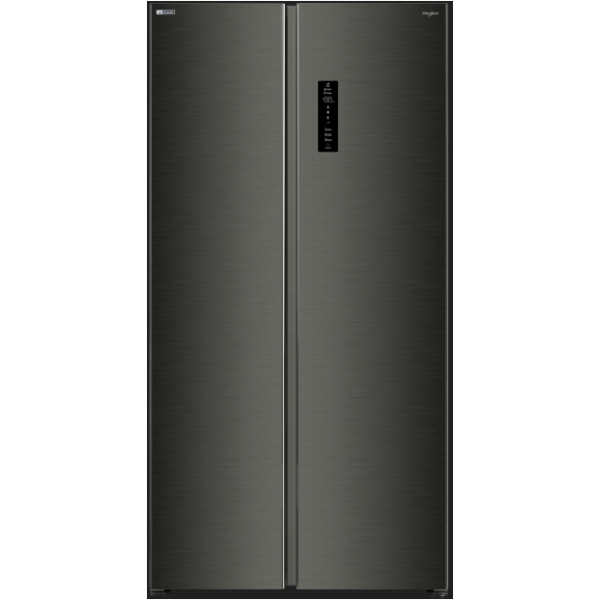 Whirlpool 惠而浦 WF2X610NBHK 584公升 對門式雪櫃 (黑色不銹鋼色)