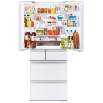 Mitsubishi Electric 三菱電機 MR-WZ61M-W-H 608公升 六門變頻環保雪櫃 (星沙白)