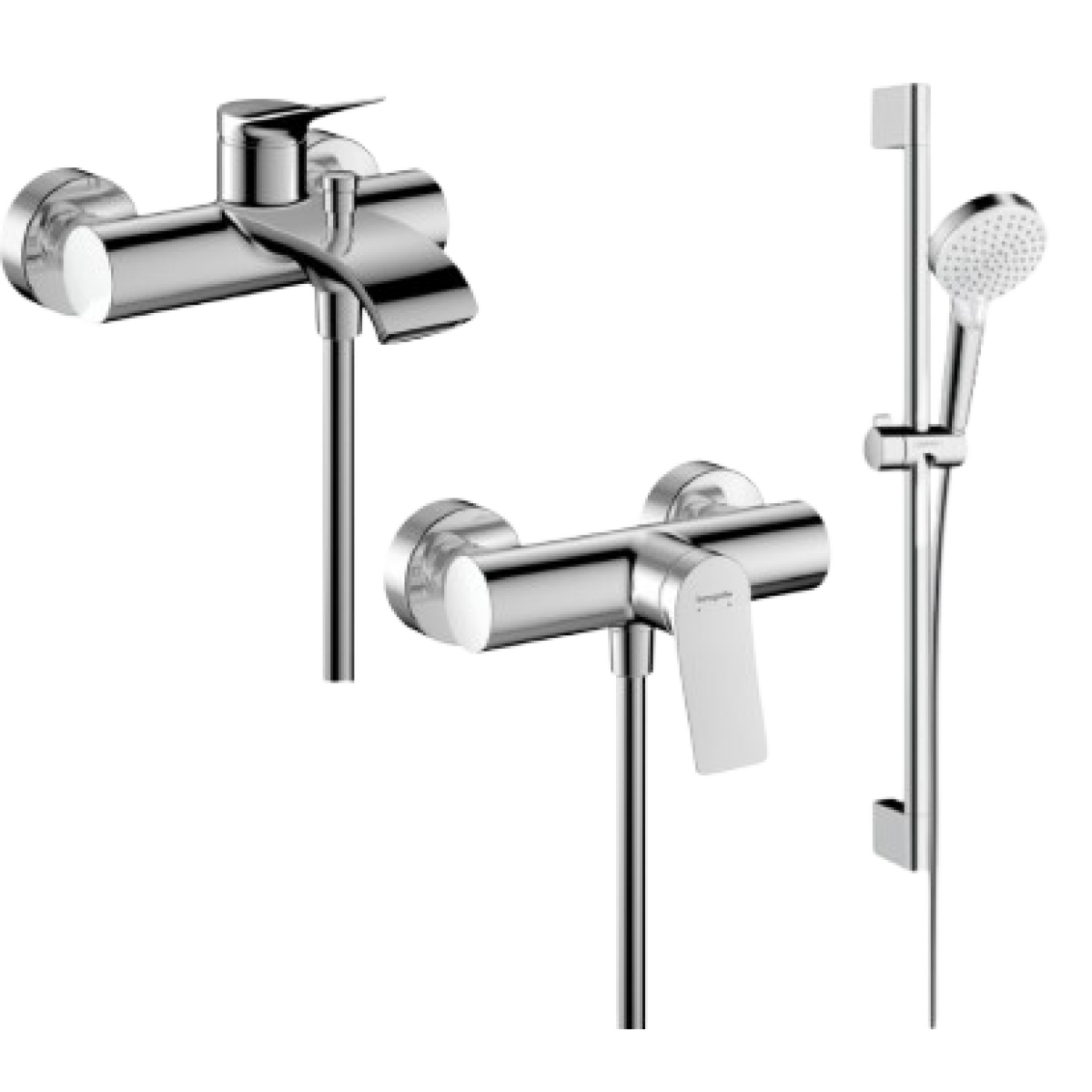 【套裝優惠】 Hansgrohe 75023000+75423000+26534400 水龍頭+花灑套裝