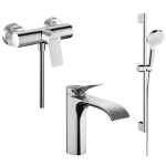 【套裝優惠】 Hansgrohe 75023000+75623000+26534400 水龍頭+花灑套裝