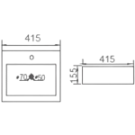 Richford BA215B 藝術面盆