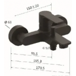 Remer EY11NO+EY05NO (面盆龍頭 + 浴缸龍頭) 套裝