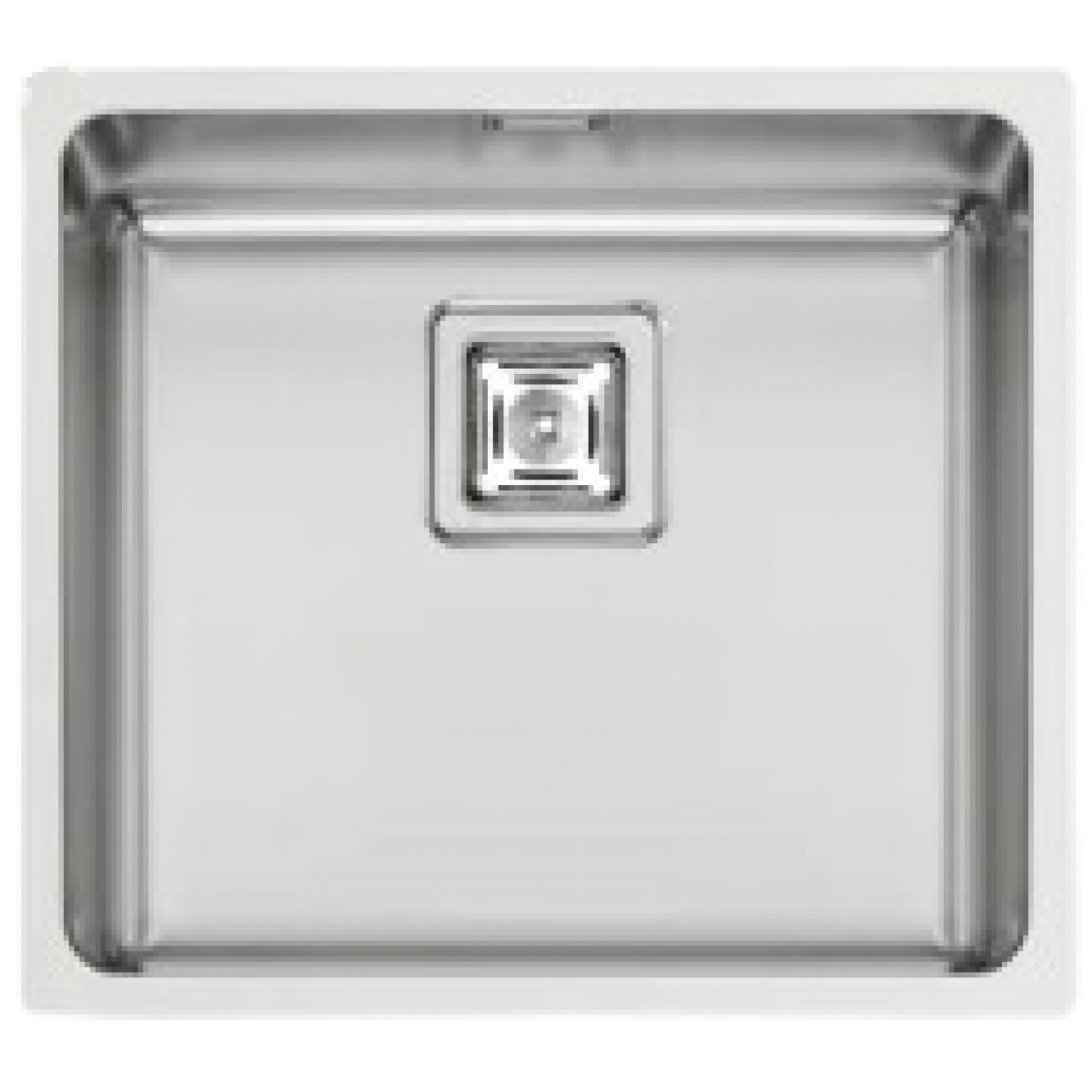 Pyramis 百利美 101024301 台底不鏽鋼單星盆