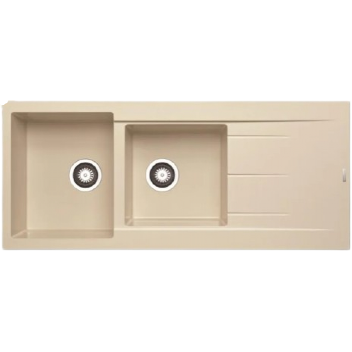 Pyramis 百利美 079812811 大小孖盆單翼花崗岩星盆 (杏色)