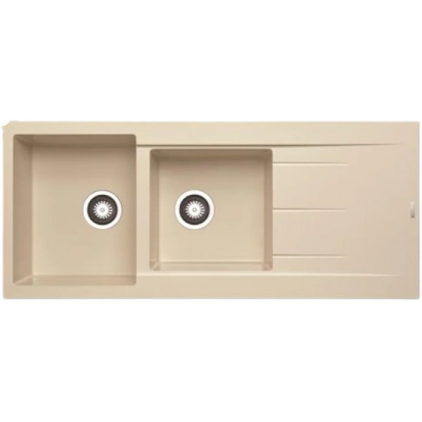 Pyramis 百利美 079812811 大小孖盆單翼花崗岩星盆 (杏色)