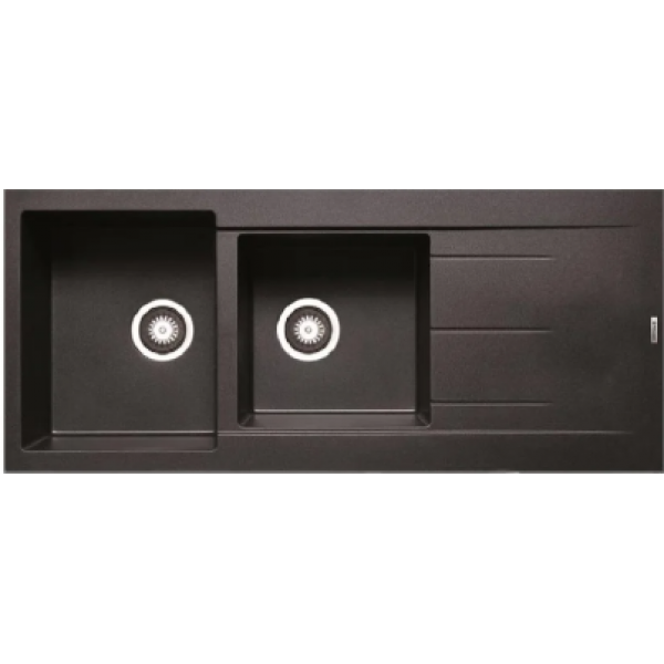 Pyramis 百利美 079812611 大小孖盆單翼花崗岩星盆 (石炭色)