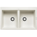 Pyramis 百利美 079810911 孖盆花崗岩星盆 (白色)