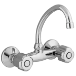 Cisal TR00043021 TR43 雙控 (冷熱) 牆出鵝頸星盆龍頭