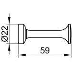 Keuco 11615 單衣勾
