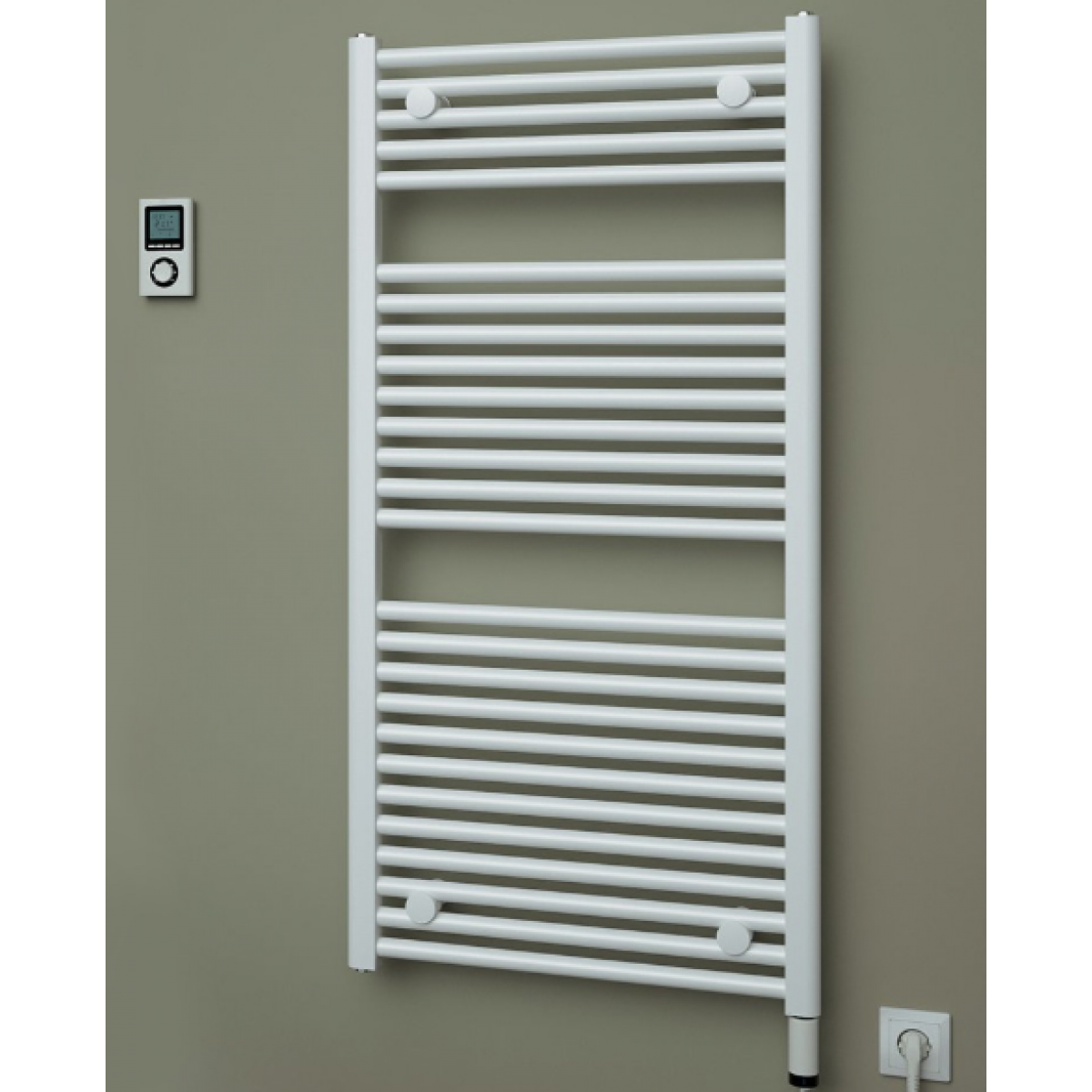 HSK 800122-G 電熱毛巾架 (白色)